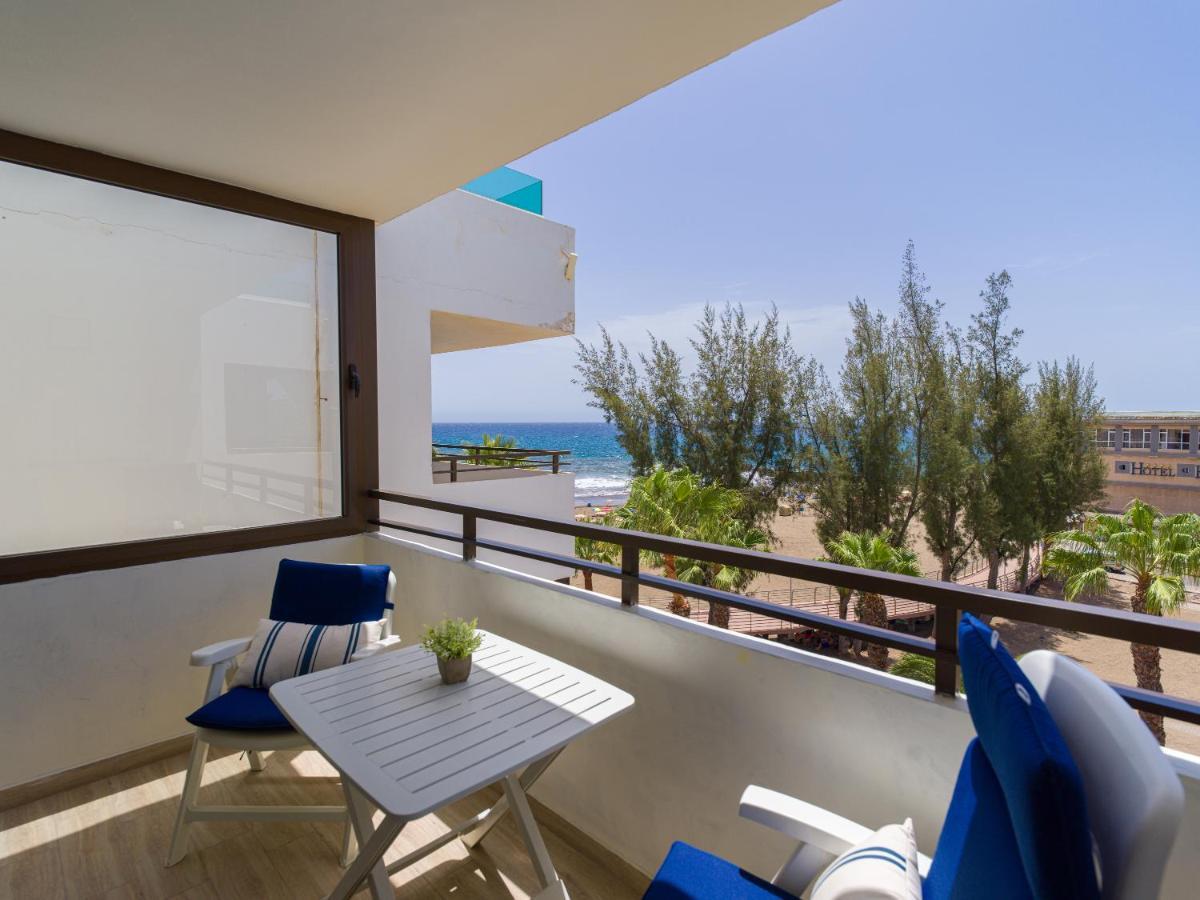 San Agustín Precioso Apartamento En 1ª Linea De Mar מראה חיצוני תמונה